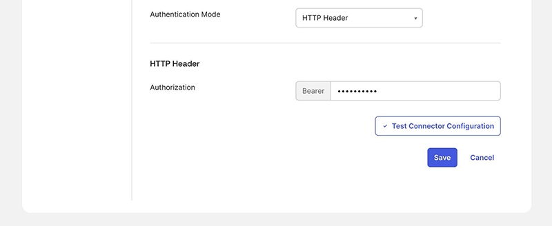 Adding the Bearer token for SAML application